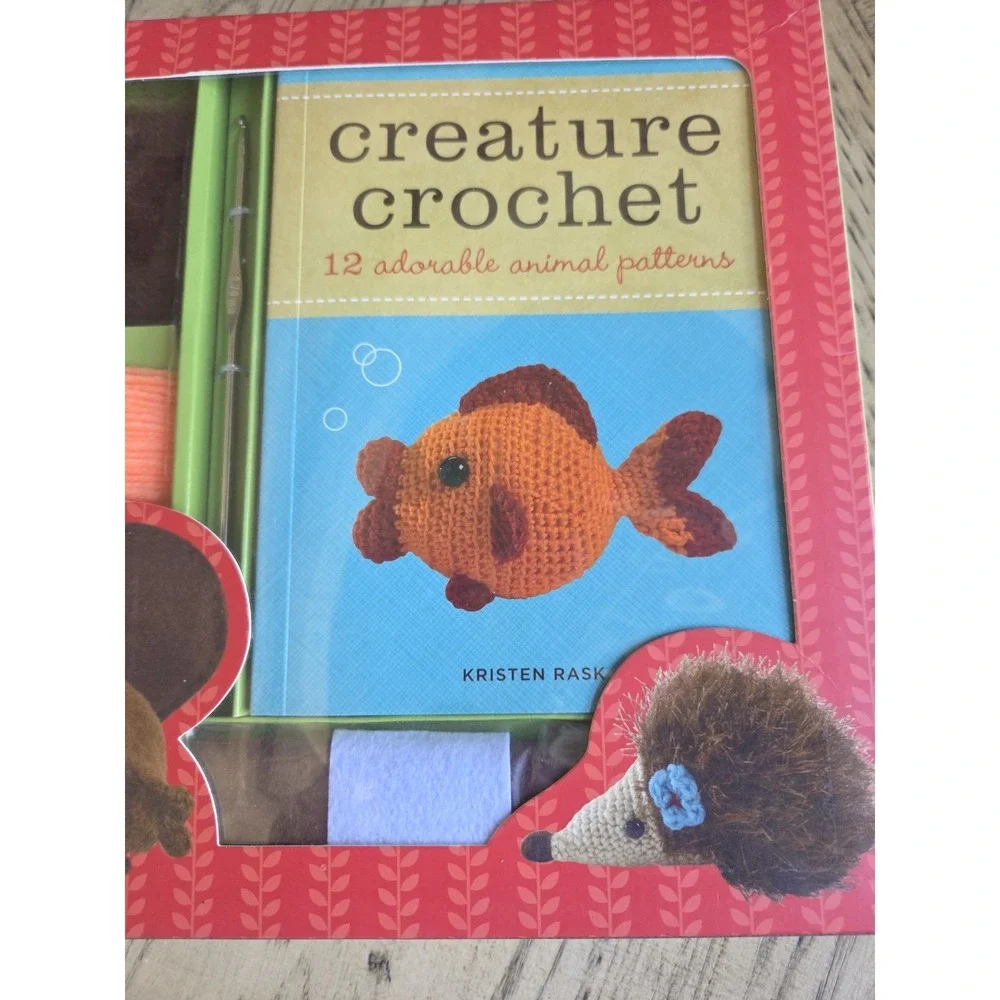 Creature Crochet Kit 12 Adorable Animal Patterns DIY Crafts New Crochet Kit